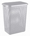 КОРЗИНА ДЛЯ БЕЛЬЯ 50Л, 420Х310Х560 ММ (Светло-серый) КОРЗИНА ДЛЯ БЕЛЬЯ 50Л, 420Х310Х560 ММ (Светло-серый)