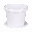 Горшок цв. 0,4л (белый) Горшок цв. 0,4л (белый)