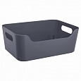 КОРЗИНКА УНИВЕРСАЛЬНАЯ "SCANDI", 340Х240Х140 ММ, 10Л (Серый) КОРЗИНКА УНИВЕРСАЛЬНАЯ "SCANDI", 340Х240Х140 ММ, 10Л (Серый)