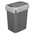КОНТЕЙНЕР ДЛЯ МУСОРА "SMART BIN" 50Л (Серый) КОНТЕЙНЕР ДЛЯ МУСОРА "SMART BIN" 50Л (Серый)