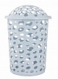 Корзина д/белья "Сорренто" 45л (голубой) Корзина д/белья "Сорренто" 45л (голубой)