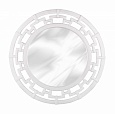 Зеркало "Эллада" круглое (белый) Зеркало "Эллада" круглое (белый)