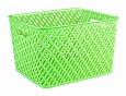 Корзина "Плетенка" 350х290х225мм (салатовый) Корзина "Плетенка" 350х290х225мм (салатовый)