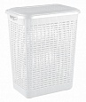 КОРЗИНА ДЛЯ БЕЛЬЯ 50Л, 420Х310Х560 ММ (белый) КОРЗИНА ДЛЯ БЕЛЬЯ 50Л, 420Х310Х560 ММ (белый)