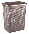 КОРЗИНА ДЛЯ БЕЛЬЯ 30Л, 370Х260Х465 ММ (коричневый) КОРЗИНА ДЛЯ БЕЛЬЯ 30Л, 370Х260Х465 ММ (коричневый)