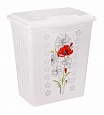 Корзина д/белья "Маки" 60л Корзина д/белья "Маки" 60л