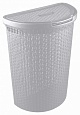 КОРЗИНА ДЛЯ БЕЛЬЯ "ECO STYLE" 460Х265Х610 ММ (Светло-серый) КОРЗИНА ДЛЯ БЕЛЬЯ "ECO STYLE" 460Х265Х610 ММ (Светло-серый)