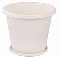 Горшок цв. "Эконом" 10л (белый) Горшок цв. "Эконом" 10л (белый)